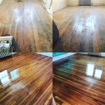 Refinishing Old Hardwood Floors Before And After